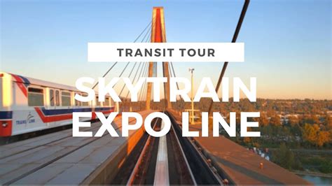 4k Full Expo Line Ride Vancouver Skytrain Waterfront Station To