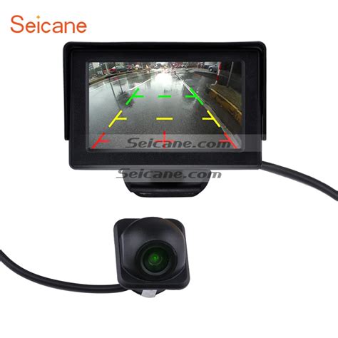 Seicane Hd Digtal Tft Lcd Monitor Backup Rearview Reverse Camera