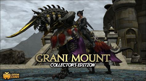 FFXIV: Shadowbringers - Grani Mount (Collector's Edition) - YouTube