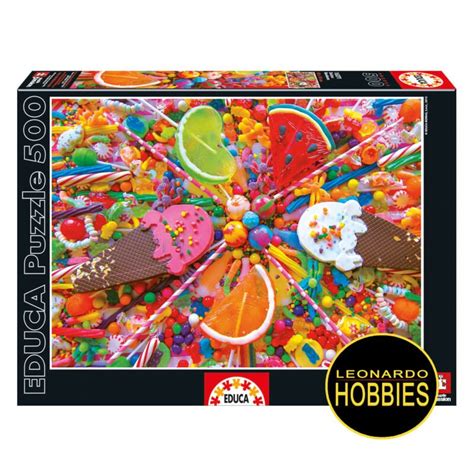 Dulces Piezas Educa Leonardo Hobbies