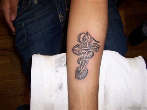 Good Looking Cross Tattoos For Arm Arm Tattoo Pictures