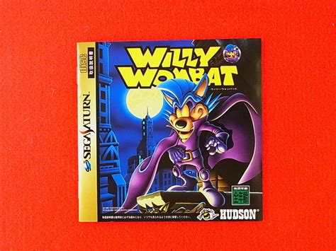 Willy Wombat Sega Saturn Ss Hudson Used Japan Ntsc J Retro Game 1997