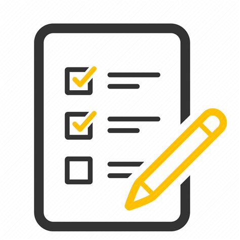 Answer Checklist Choice Exam Questionnaire Survey Test Icon Download On Iconfinder