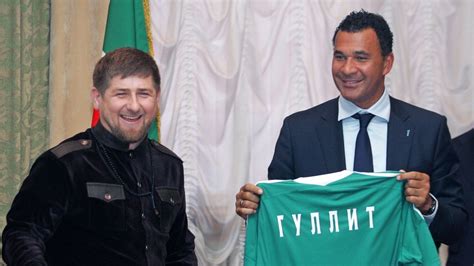 A Chechen Strongman S New Toy Legendary Soccer Trainer Ruud Gullit