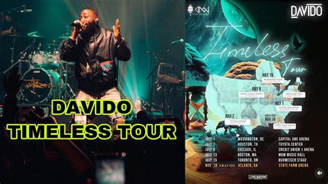 Davido Announces Timeless Tour After The Release Of His Timeless Album