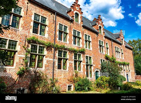 Historical Architecture Of Great Beguinage Of Leuven In The Flemish