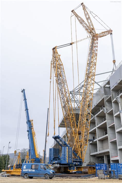 Terex Superlift 3800 Travaux De Reconstruction De La Tribu Flickr