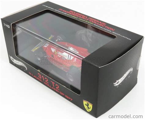 MATTEL HOT WHEELS W1186 Scale 1 43 FERRARI F1 312T2 N 11 WORLD CHAMPION WINNER DUTCH GP 1977