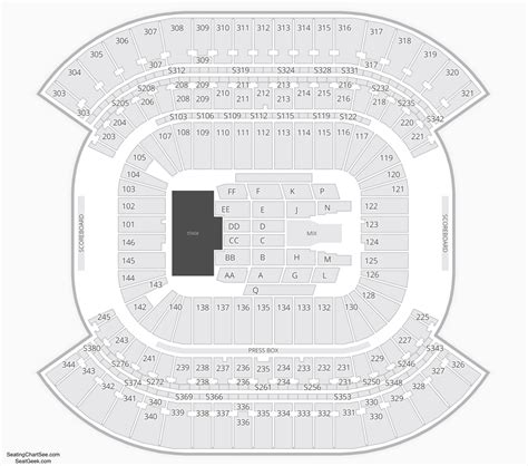 Nissan Stadium Seating Chart View Cabinets Matttroy