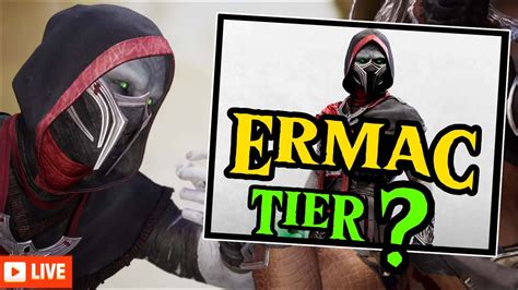 PRIMERAS IMPRESIONES DE ERMAC NUEVO MAIN MORTAL KOMBAT 1 YouTube