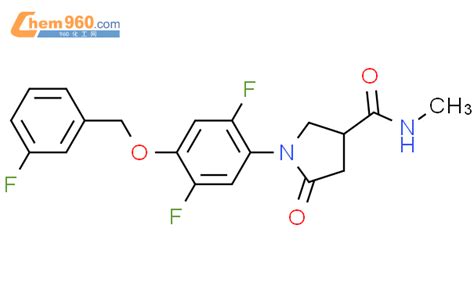 Pyrrolidinecarboxamide Difluoro Fluorophenyl