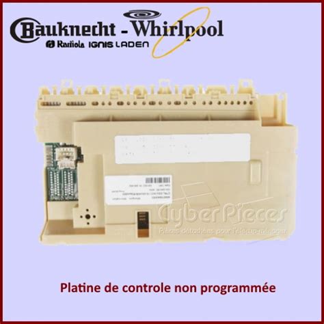 Carte Lectronique Configur Whirlpool Pi Ces Lave V