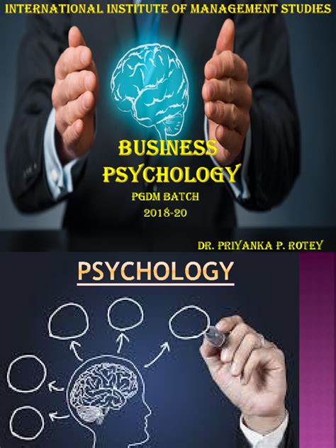 business psychology    industrial  organizational