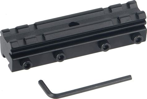 ToopMount Tactical Rail Adapter 11mm Dovetail To 21mmWeaver Picatinny