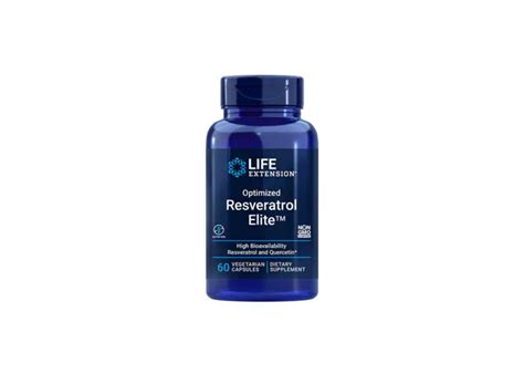 LIFE EXTENSION Optimized Resveratrol Elite 60 Kaps W BioU