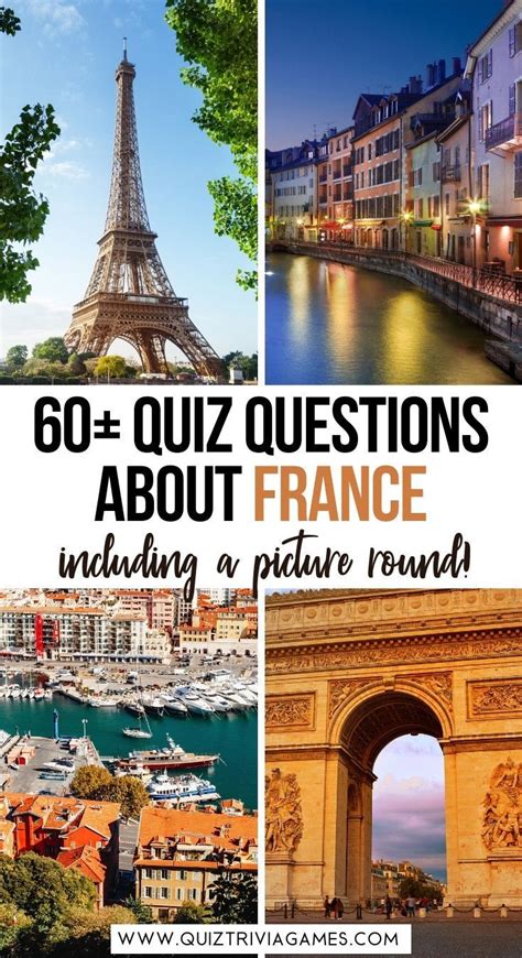 France Quiz Questions And Answers Picture Round Quiz Trivia