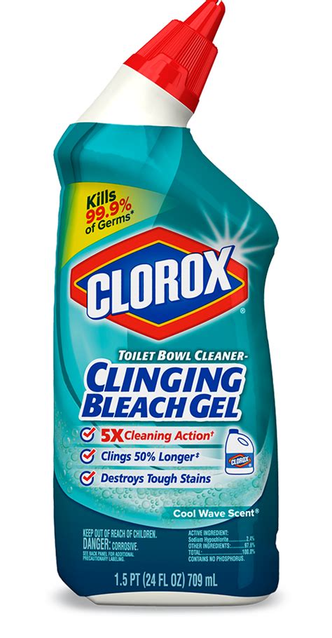 Clorox® Limpiador Desinfectante Para Inodoro Clinging Bleach Gel Clorox Puerto Rico