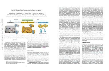 Revisit Human Scene Interaction Via Space Occupancy Papers With Code