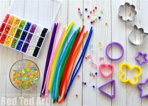 Bubble Wand Making Station - Red Ted Art - Kids Crafts