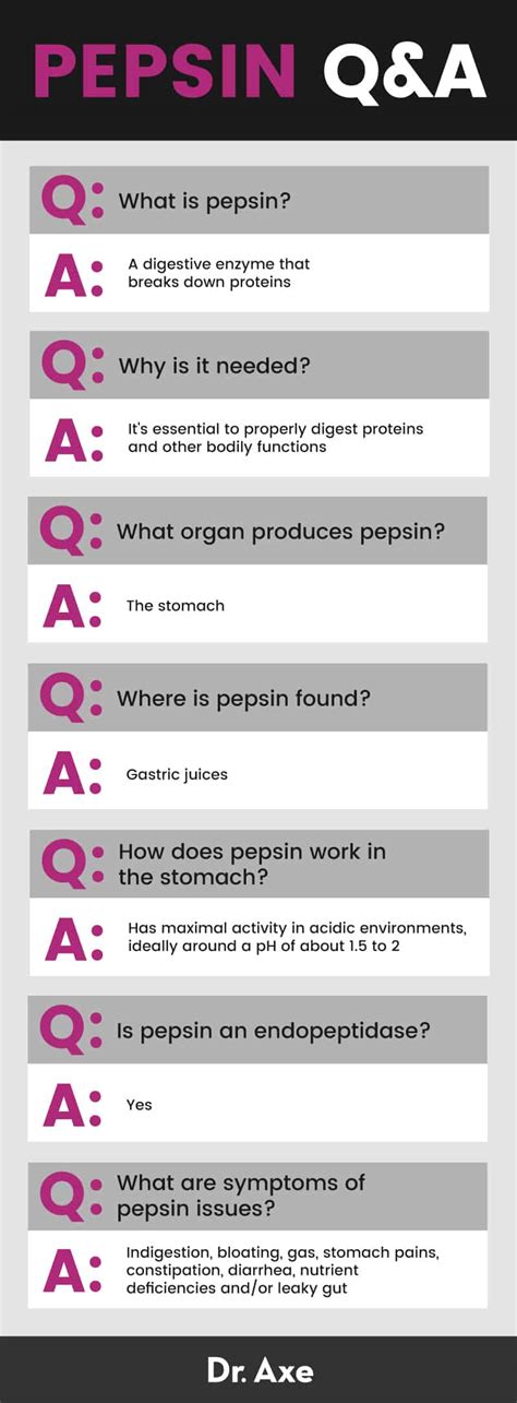 Pepsin: Signs You Need This Vital Enzyme & How to Get It - Dr. Axe