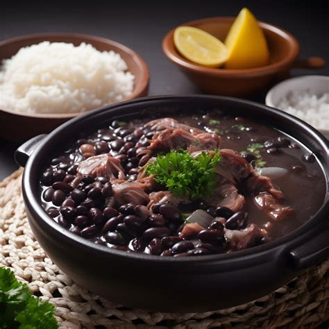 Imagen de feijoada una tradición gastronómica brasileña Foto Premium