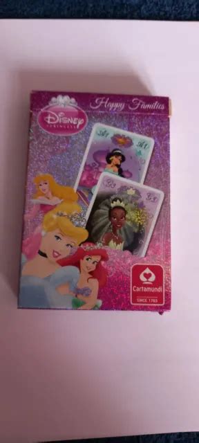 Petit Jeu De Cartes Jeu De Familles Disney Princesses Eur