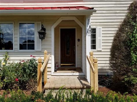 Front Porch With Cedar Posts Randolph Indoor And Outdoor Design