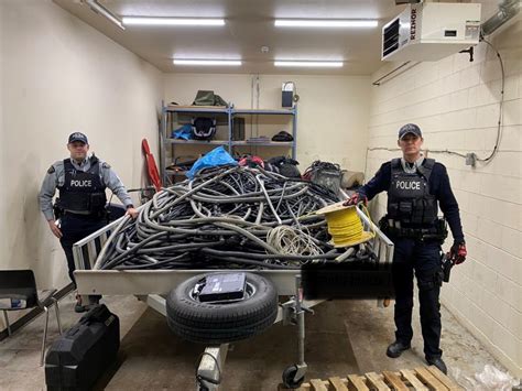 Three Hills Rcmp Arrest Two For Stolen Copper Wire Drumhellermail