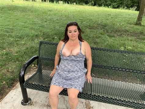 Sexy BBW Outdoors At The Park Pics XHamster
