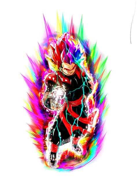 Evil Gogeta Ssj Hyper Rainbow By Amnq2deviantqart On Deviantart