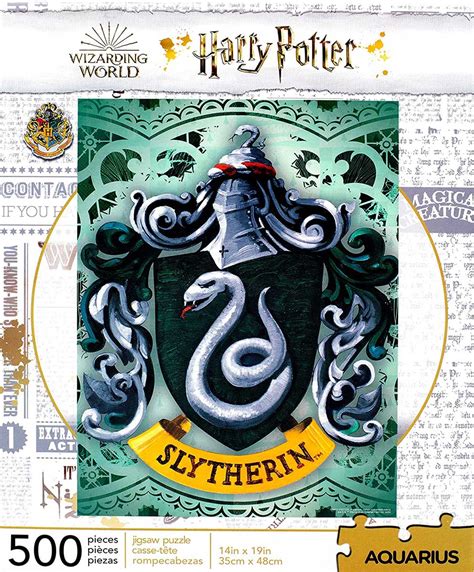 Harry Potter Slytherin Logo 500 Pieces Aquarius Puzzle Warehouse