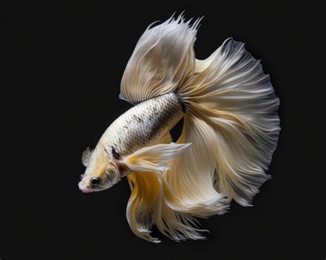 Premium Ai Image Colourful Betta Fishsiamese Fighting Fish In