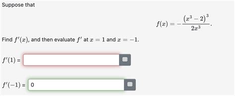 Solved Suppose Thatf X X3 2 32x3find F X ﻿and Then