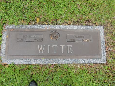 Louise Wujek Witte 1915 2007 Mémorial Find a Grave