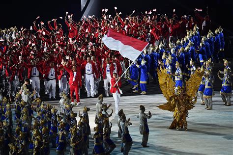 Photos Indonesia Opens Th Asian Games With Explosive Ceremony Riset