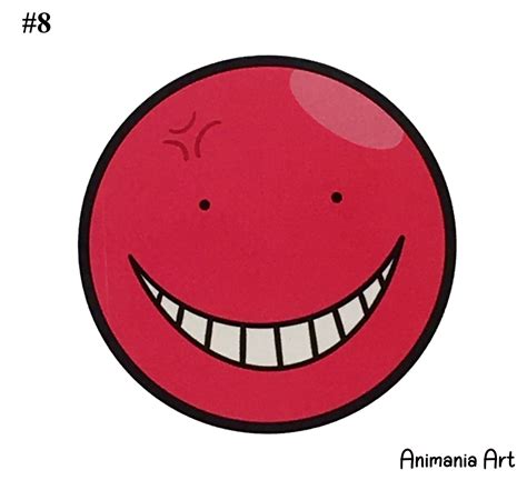 Korosensei Assassination Classroom 25 Stickers Etsy