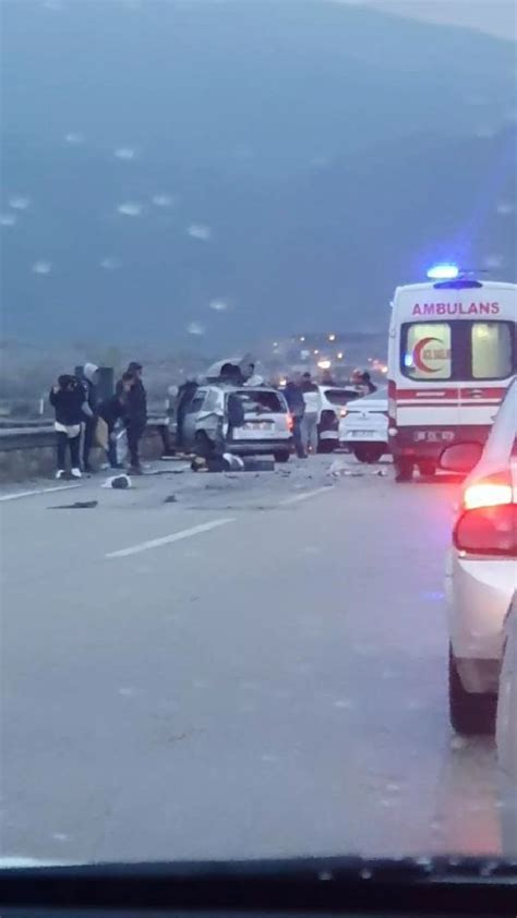 Ankara K R Kkale Yolu Nda Zincirleme Kaza L Yaral Son Dakika