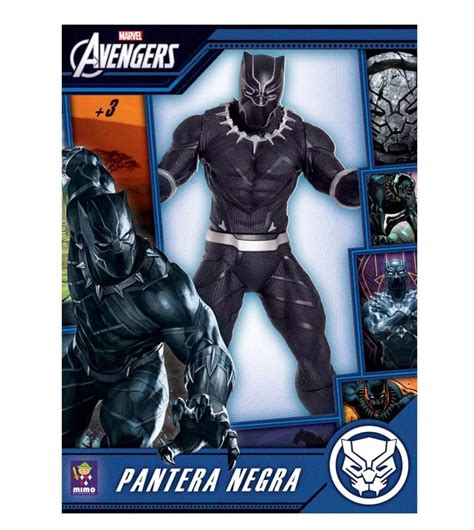 Boneco Pantera Negra Gigante Cm Marvel Vingadores Mimo