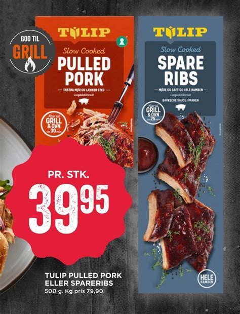 Tulip Pulled Pork Eller Spareribs Tilbud Hos MENY