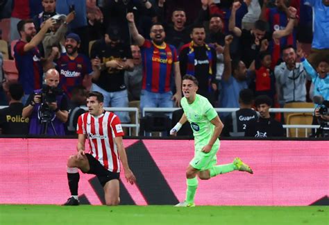 Gavi Dedicates Spanish Super Cup Goal To Barcelona Teammate Get