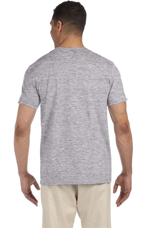 Gildan G640 Sport Grey Adult Softstyle® 45 Oz T Shirt