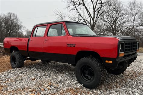 1985 Dodge W350 HD Crew Cab 4x4 for sale on BaT Auctions - closed on May 4, 2023 (Lot #106,075 ...