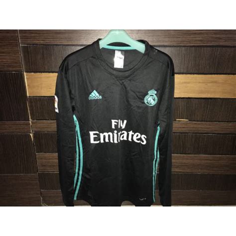 Jual Sale Jersey Baju Bola Adidas Real Madrid Away Ls Longsleeve