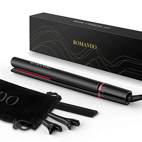 Hair Straightener and Curler 2 in 1, Best Flat Iron for Thick Hair ...