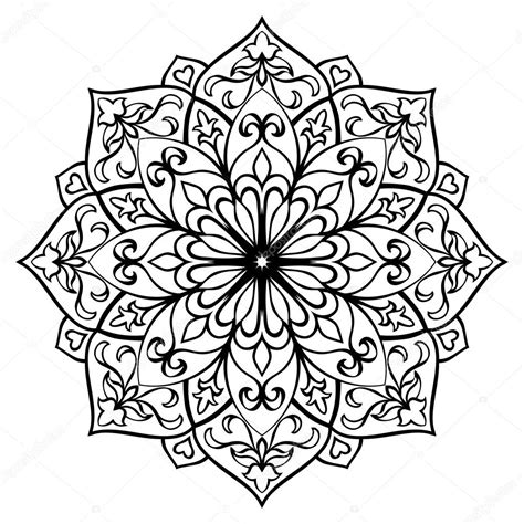 Simple Mandala Svg