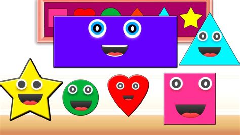 Shapes Song | Nursery Rhyme Song | Children Video - YouTube