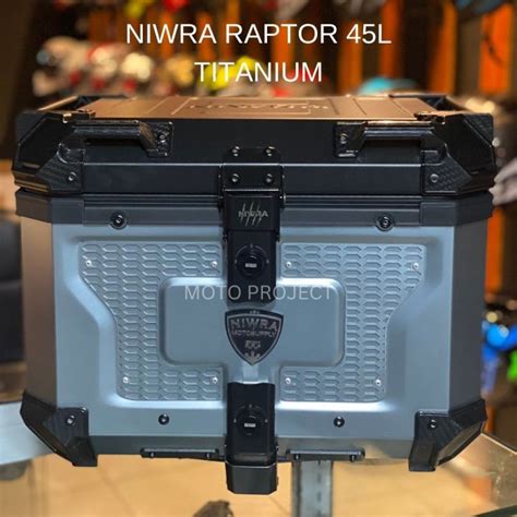 NIWRA RAPTOR TITANIUM 45 LITERS Alloy Top Box Aluminum Lazada PH