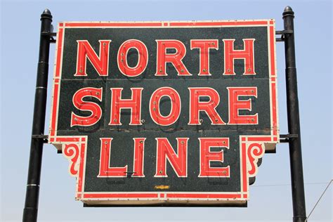 North Shore Line Sign Illinois Railway Museum Olson Flickr