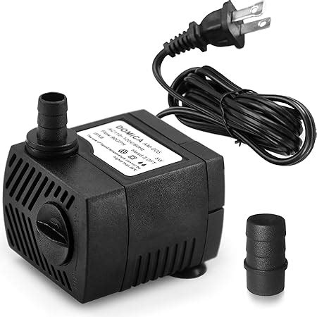 Amazon PULACO 95GPH 5W Mini Submersible Water Pump For Aquarium