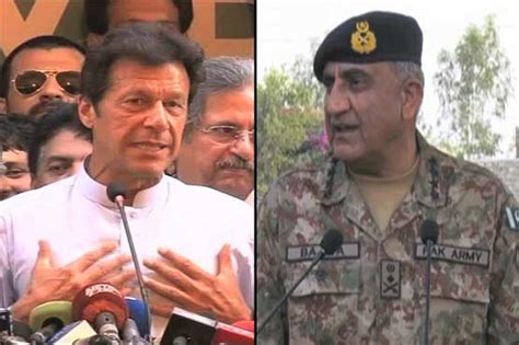 Imran Khan Meets Gen Qamar Javed Bajwa Pakistan Dunya News